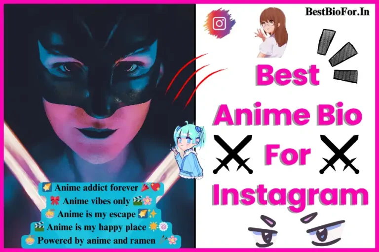 Best Anime Bio For Instagram