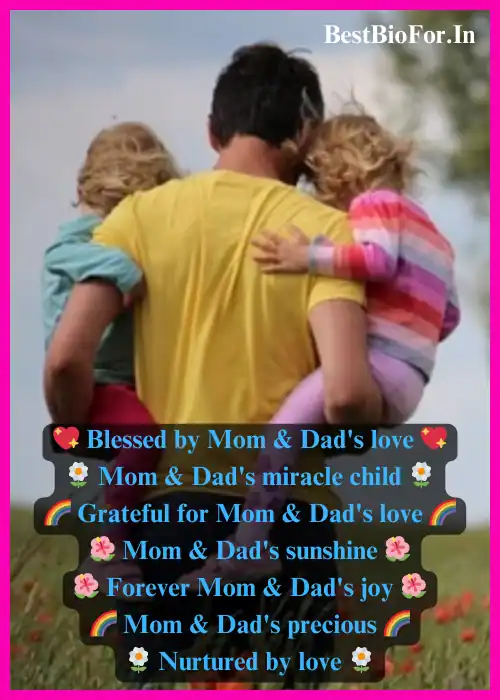 Best Instagram Bio For Mom Dad Lover