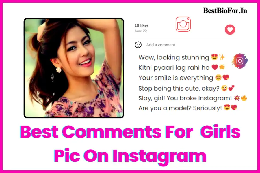 Comments For Girls Pic On Instagram