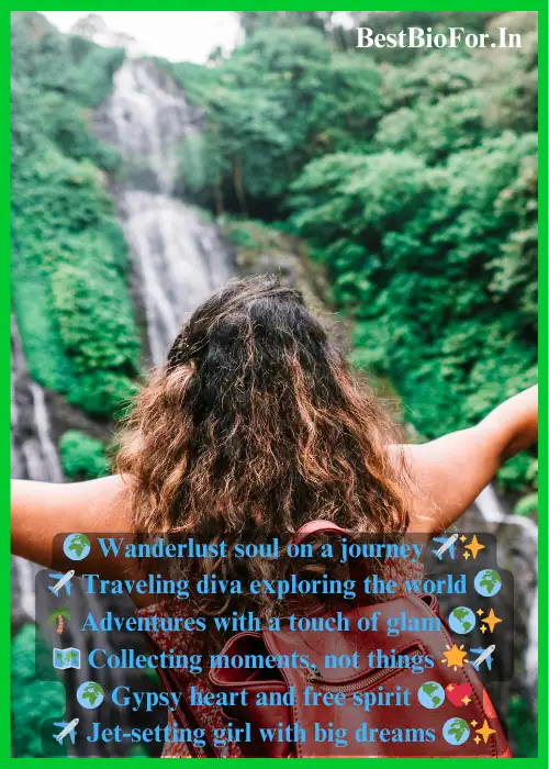 Travel Bio For Instagram For Girl