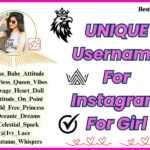 UNIQUE Username For Instagram For Girl